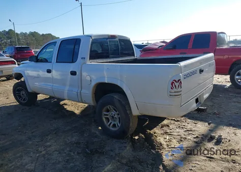2000 Dodge Dakota Slt/Sport z USA, uszkodzony, nr VIN 1B7GG2AX1YS629686